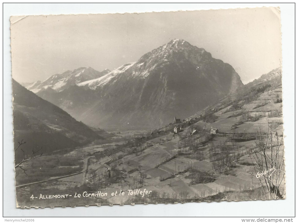 Isère - 38 - Allemont Le Cornillon Et Le Taillefer Ed Oddoux Fousset - Allemont