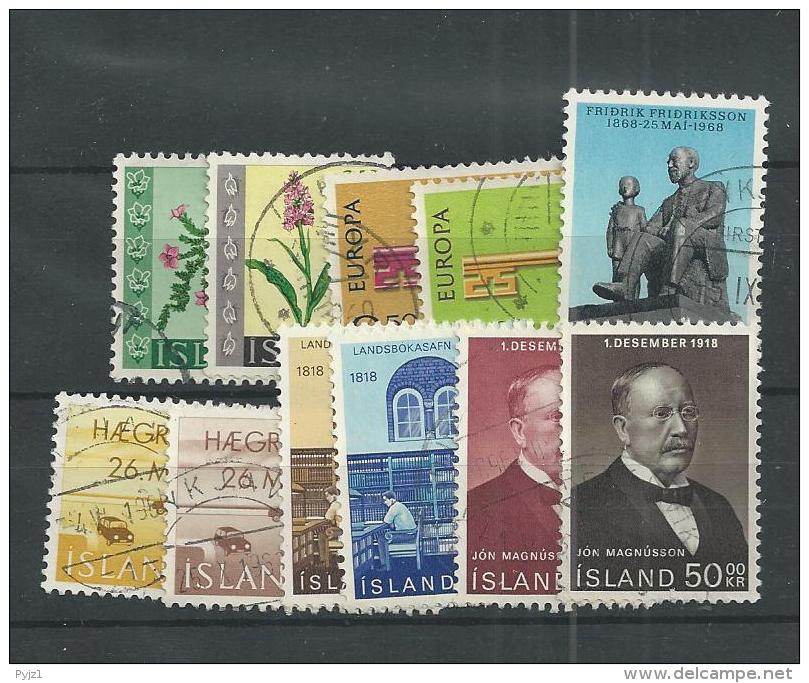 1968 USED Iceland, Year Collection - Gebraucht