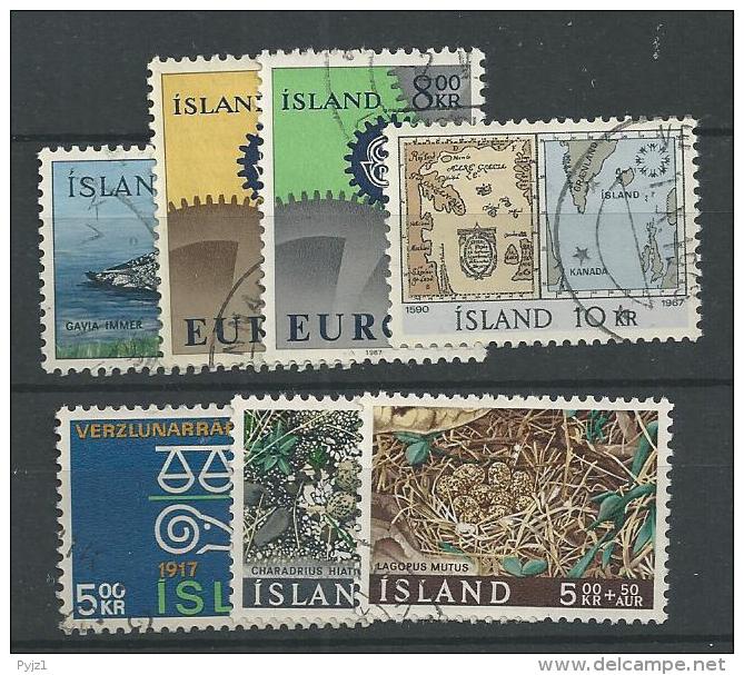 1966 USED Iceland, Year Collection - Oblitérés