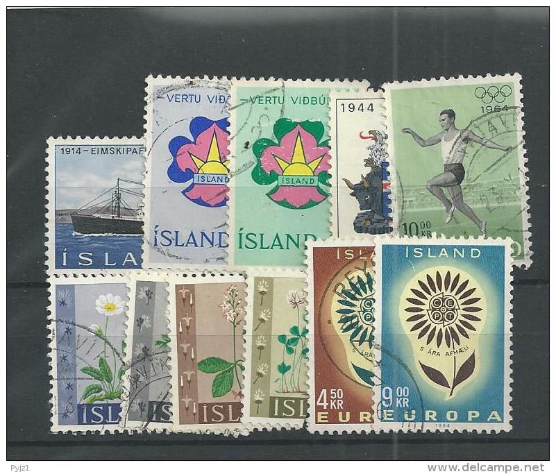 1964 USED Iceland, Year Collection - Gebruikt