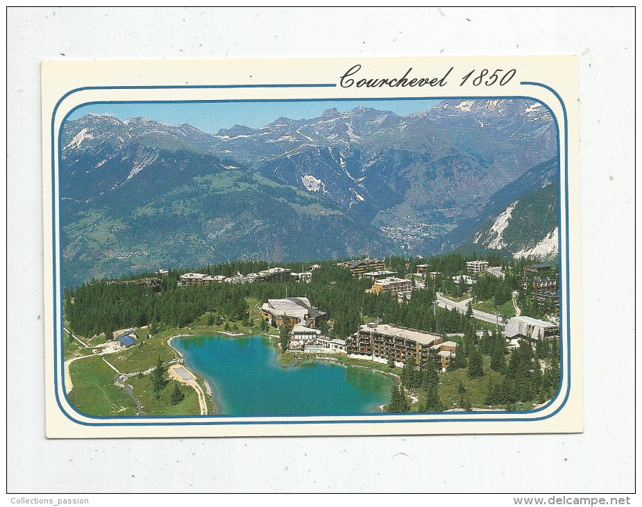 Cp , 73 , COURCHEVEL , Vue Aerienne , écrite , Ed : Rêvalp - Courchevel