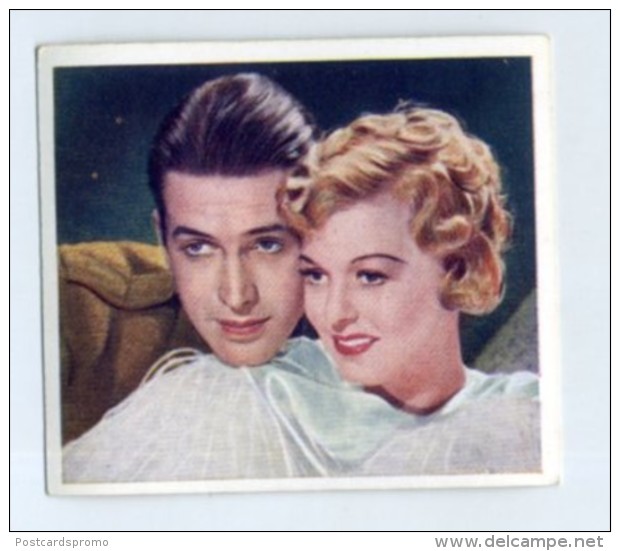 Phillips Vintage Cigarette Card  " FAMOUS LOVE SCENES "  # 28    (MINT CONDITION)   (2 Scans) (007) - Phillips / BDV