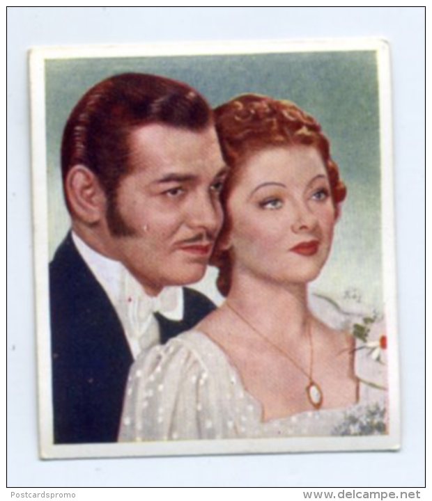 Phillips Vintage Cigarette Card  " FAMOUS LOVE SCENES "  # 24    (MINT CONDITION)   (2 Scans) (008) - Phillips / BDV