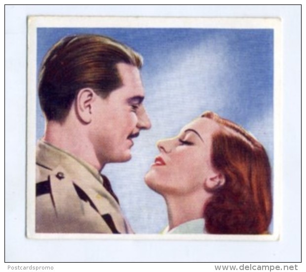 Phillips Vintage Cigarette Card  " FAMOUS LOVE SCENES "  # 10  (MINT CONDITION)   (2 Scans) (014) - Phillips / BDV