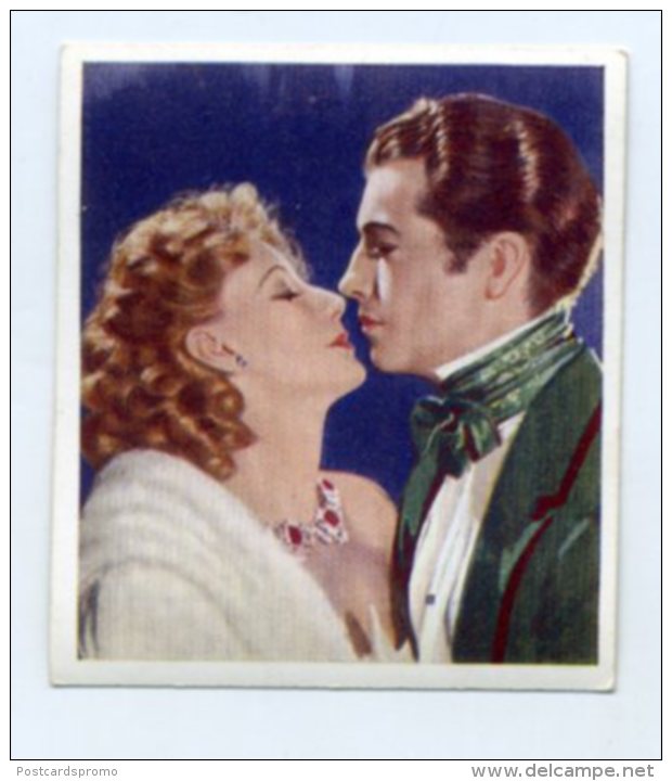 Phillips Vintage Cigarette Card  " FAMOUS LOVE SCENES "  # 6  (MINT CONDITION)   (2 Scans) (015) - Phillips / BDV