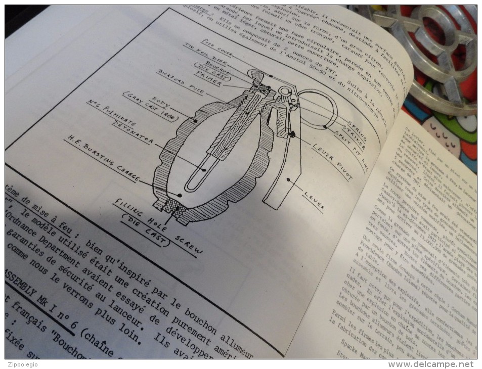 Tout Savoir Sur  Les Grenades Americaines , Ouvrage En Français, Plein De Photos Et De Schémas,118pages - Sammlerwaffen