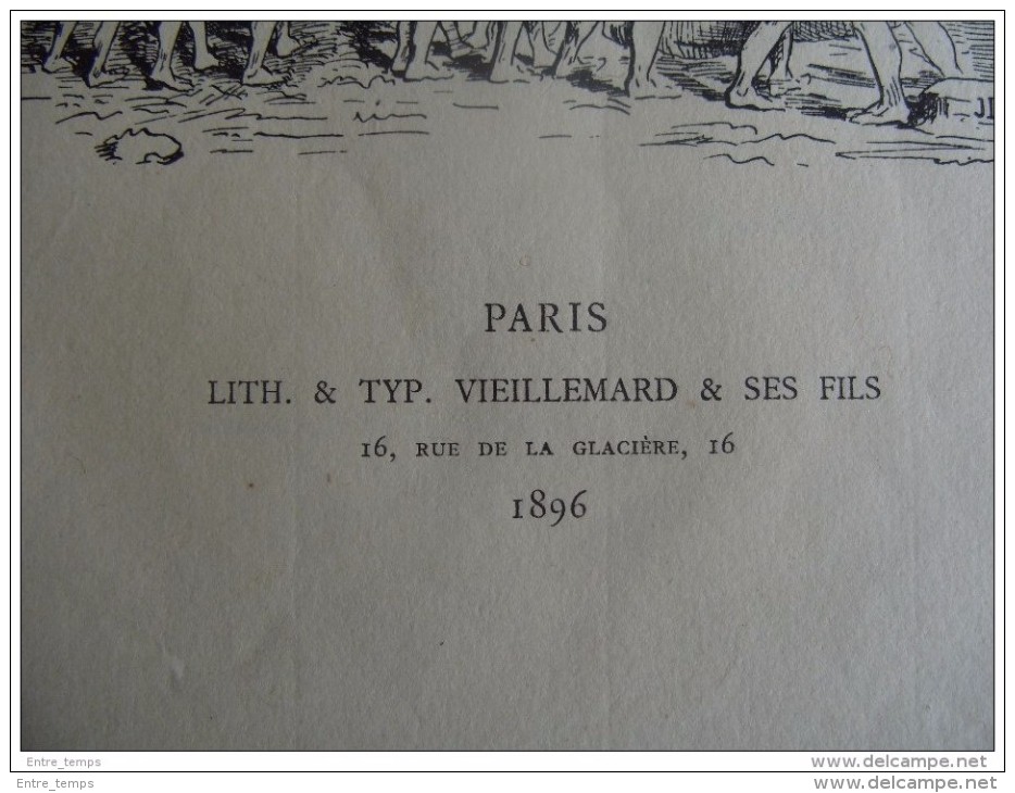 Poesie  Poeme Pierre Levée Par Georges Bussière 1896 - 1801-1900