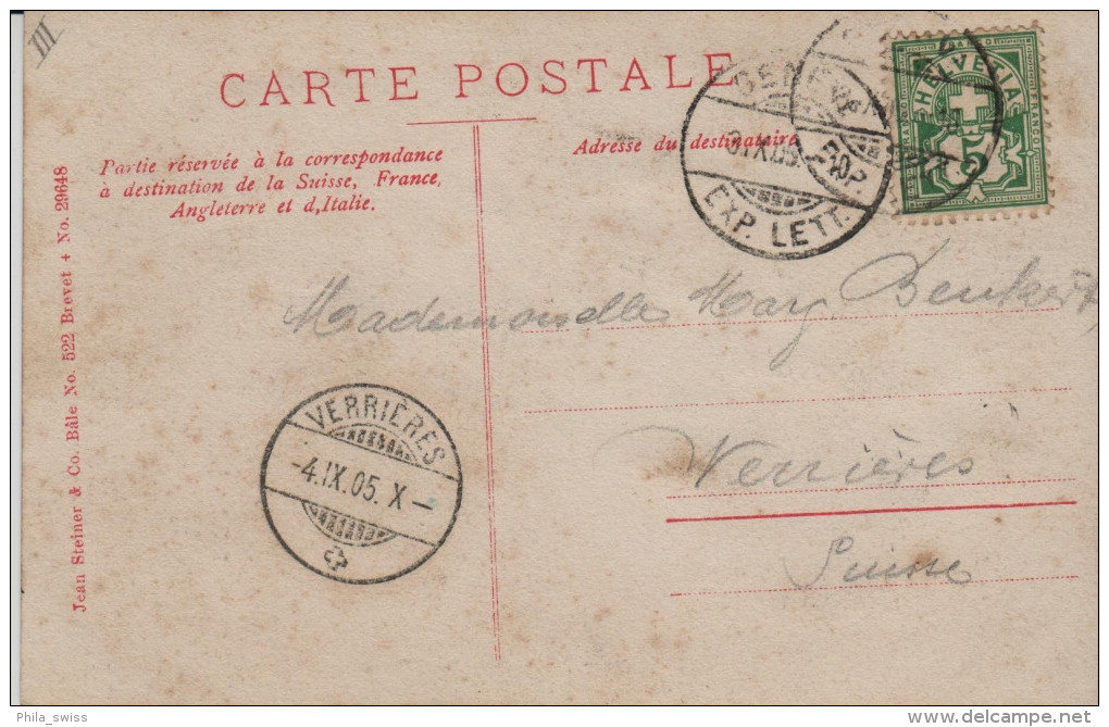 Geneve - Genf - Lettres - Mehrbilder Karte - Genève