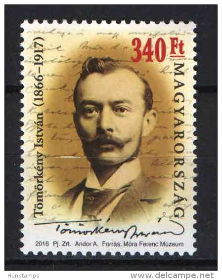 Hungary 2016 / 2. Famous Peoples - Istvan Tomorkeny - Stamp MNH (**) - Unused Stamps