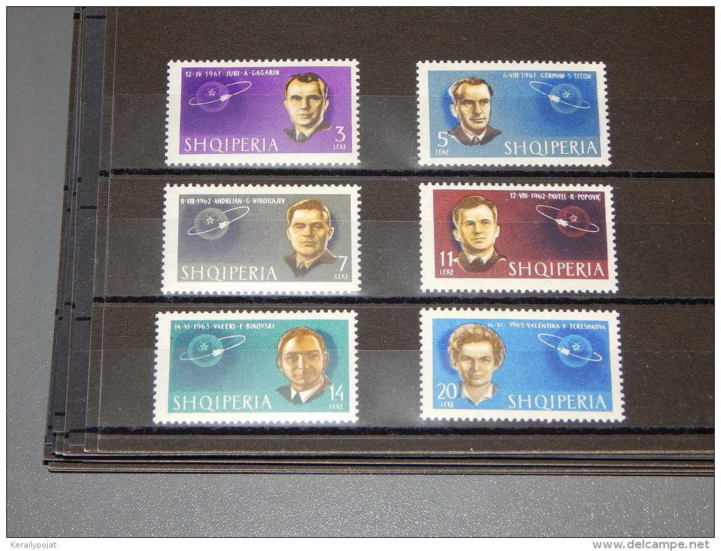 Albania - 1963 Soviet Cosmonauts MNH__(TH-15291) - Albanië