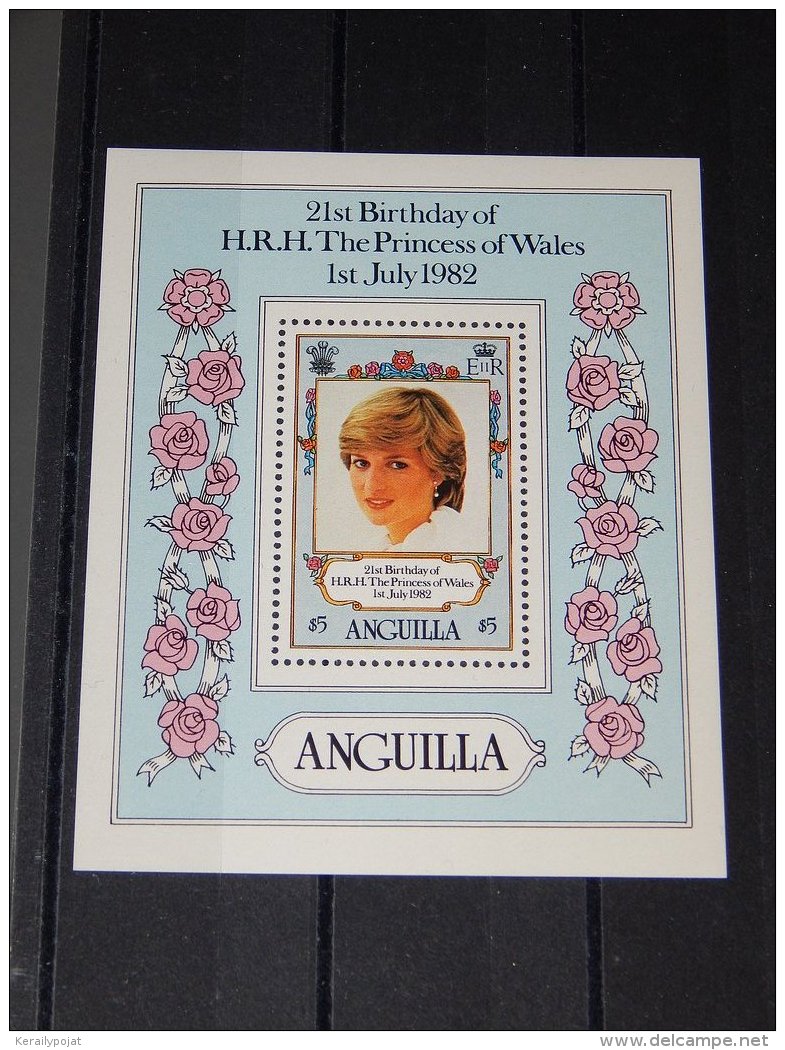 Anguilla - 1982 Princess Diana Block MNH__(TH-13346) - Anguilla (1968-...)