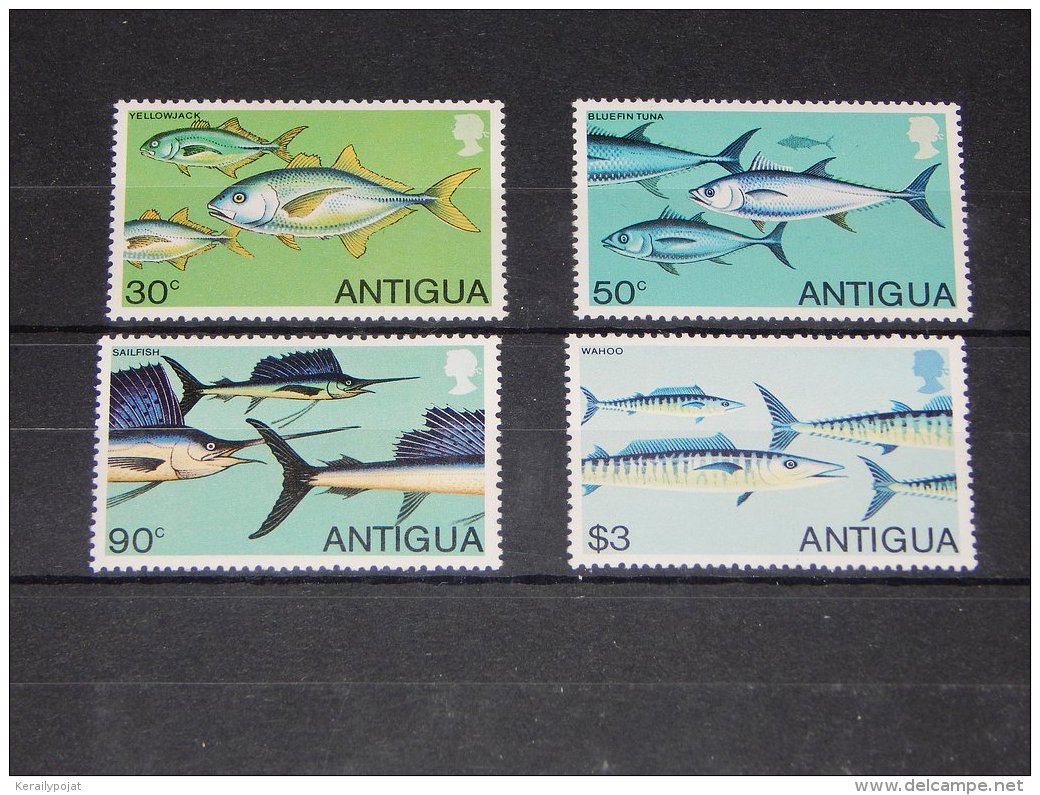Antigua - 1979 Fishes MNH__(TH-3935) - 1960-1981 Autonomie Interne