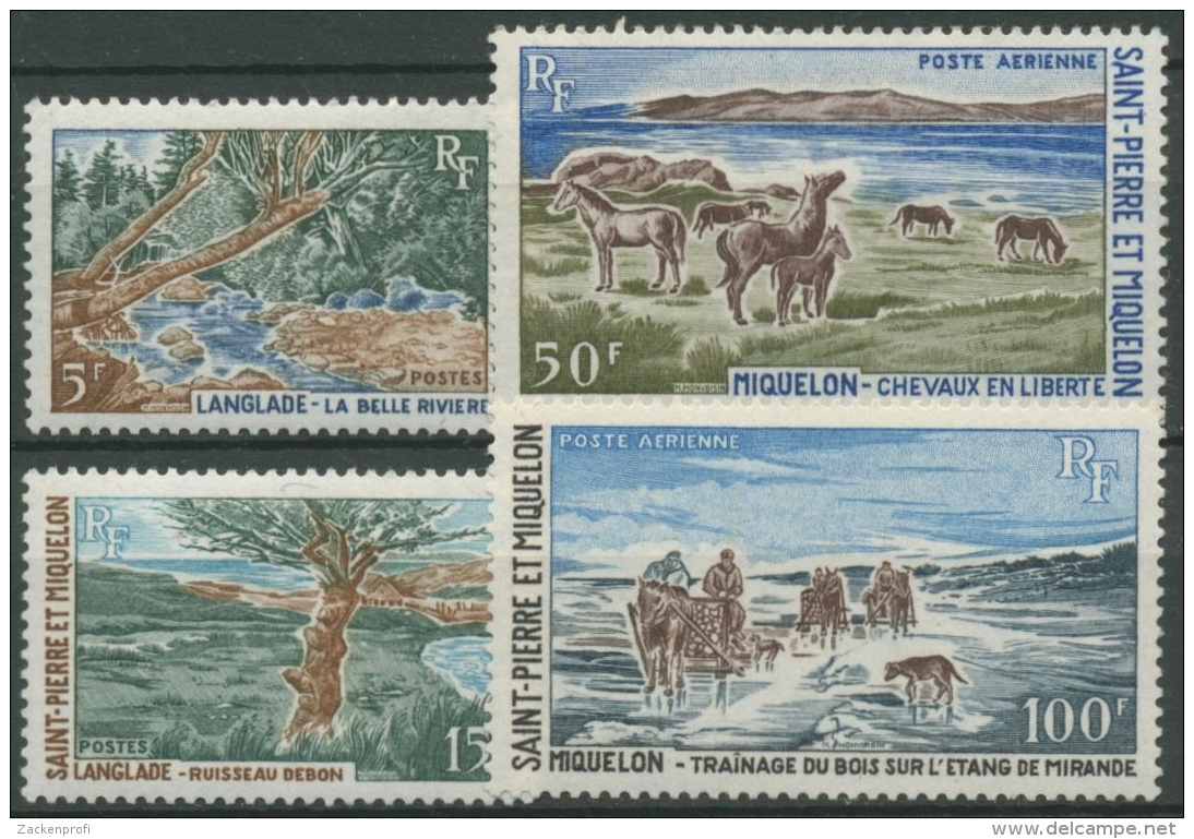 Saint-Pierre Et Miquelon 1969 Fremdenverkehr 433/36 Postfrisch - Nuevos