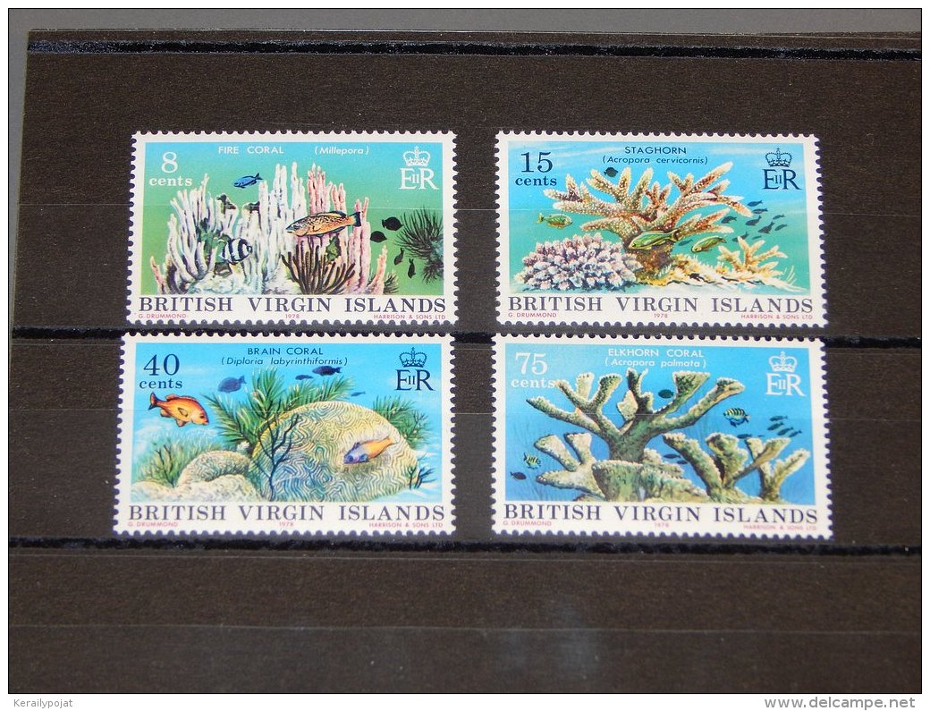 British Virgin Islands - 1978 Corals MNH__(TH-15244) - British Virgin Islands