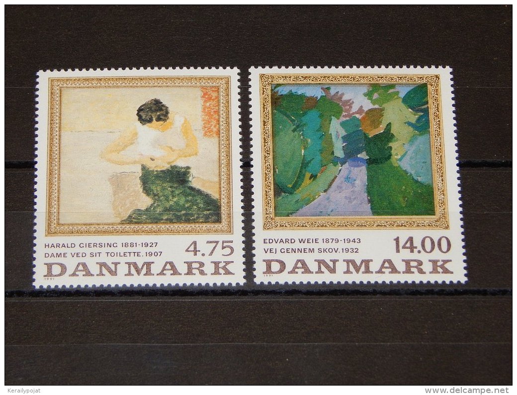 Denmark - 1991 Paintings MNH__(TH-14546) - Unused Stamps