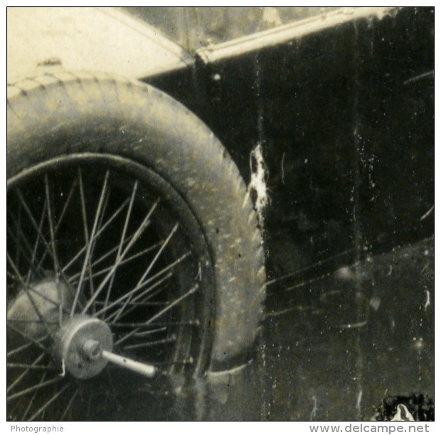 Indonésie Ile De Sumatra Voiture Accident Riviere Ancienne Photo Snapshot Amateur 1935 - Cars