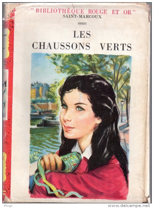 Les Chaussons Verts Par Saint-Marcoux - Bibliotheque Rouge Et Or