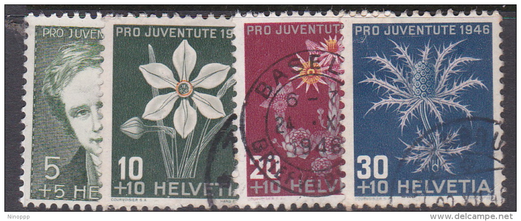 Switzerland Pro Juventute 1946 Used Set - Used Stamps