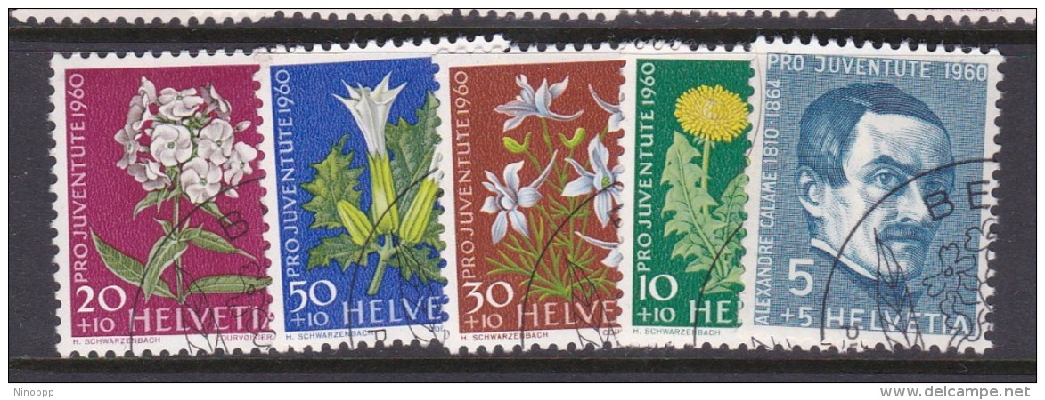 Switzerland Pro Juventute 1960 Used Set - Used Stamps