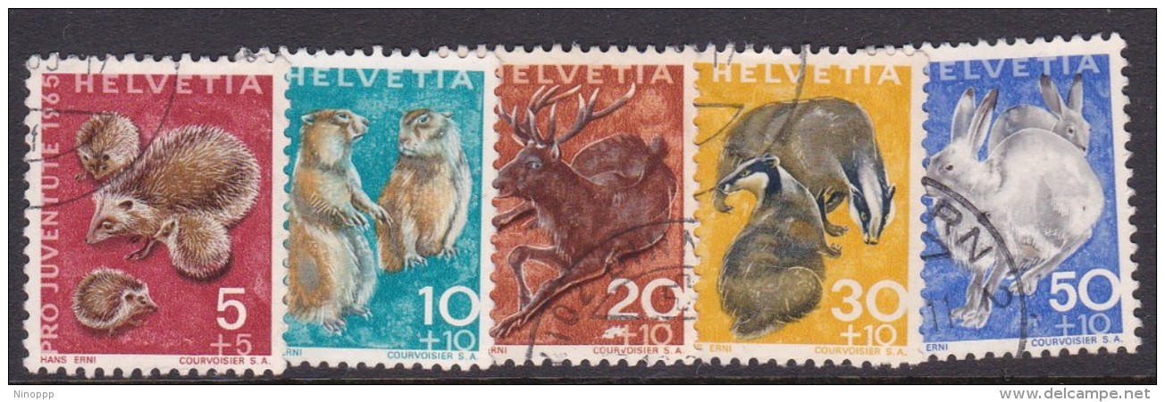 Switzerland Pro Juventute 1965 Used Set - Used Stamps
