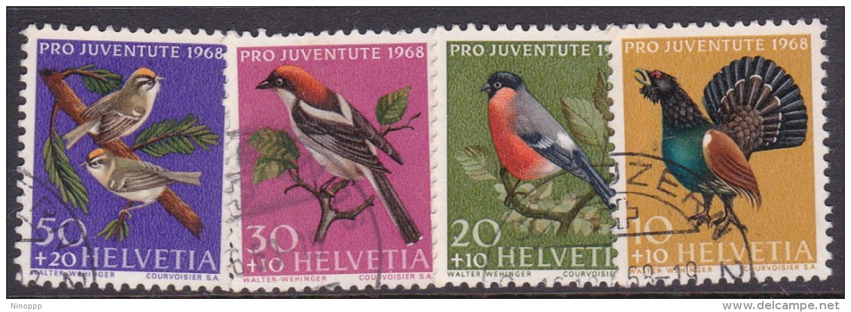 Switzerland Pro Juventute 1968 Used Set - Used Stamps