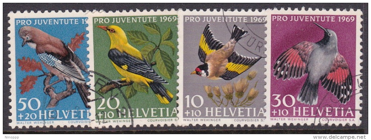 Switzerland Pro Juventute 1969 Used Set - Used Stamps