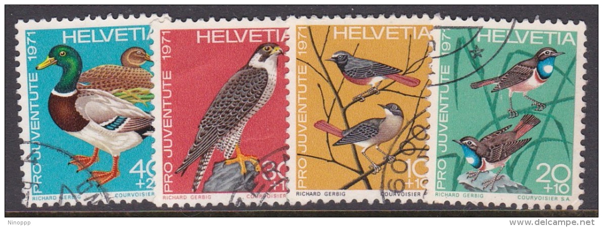 Switzerland Pro Juventute 1971 Used Set - Used Stamps