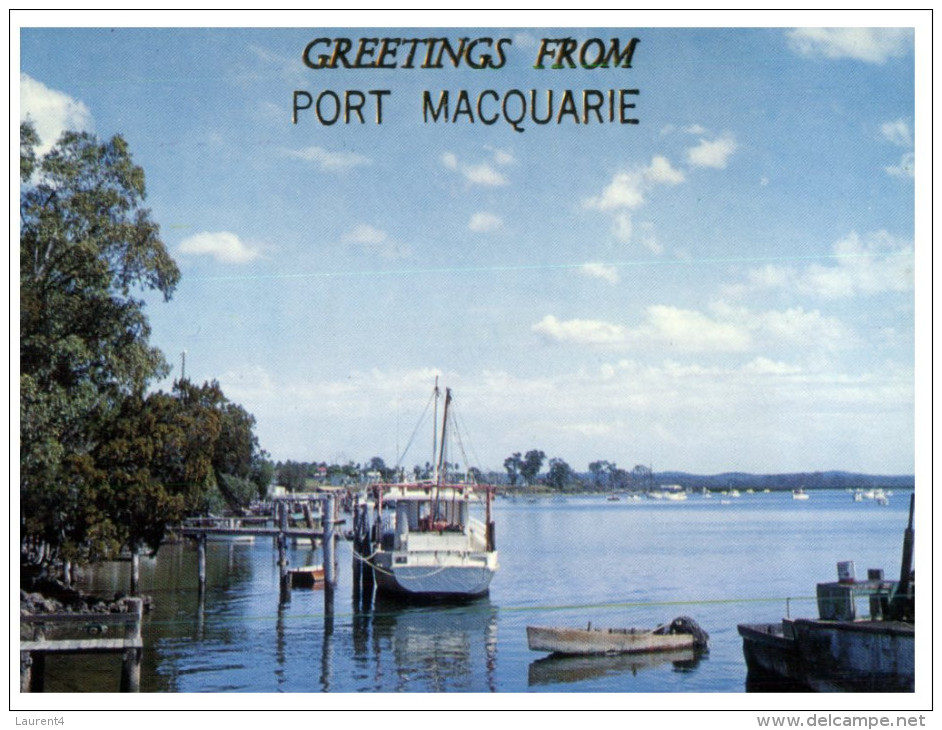 (500) Australia - NSW - Port Macquarie  And River + Boat - Port Macquarie