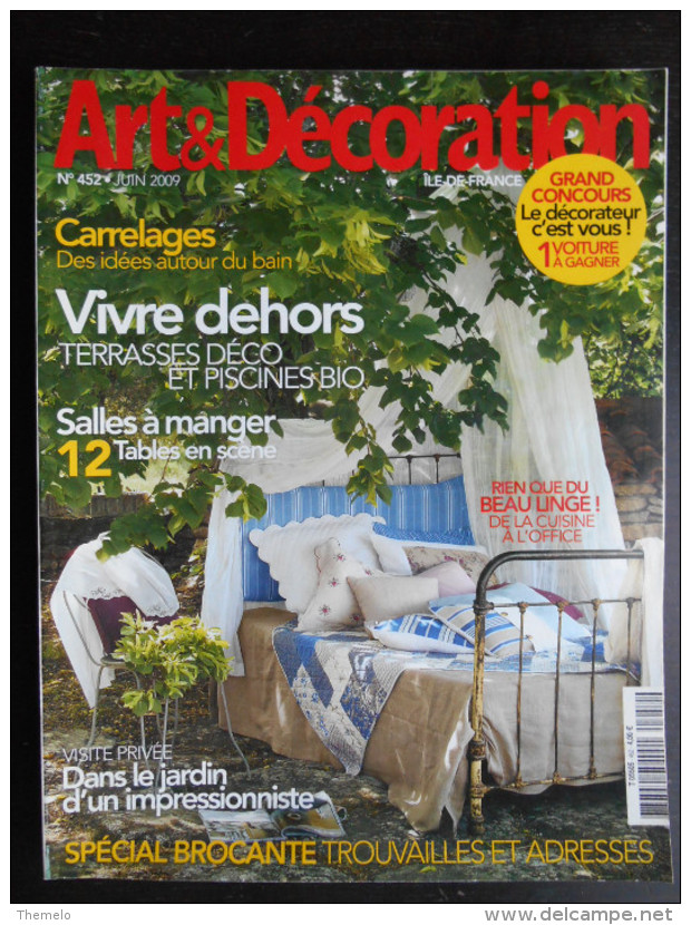 "Art & Décoration" N°452 Juin 2009 - Innendekoration