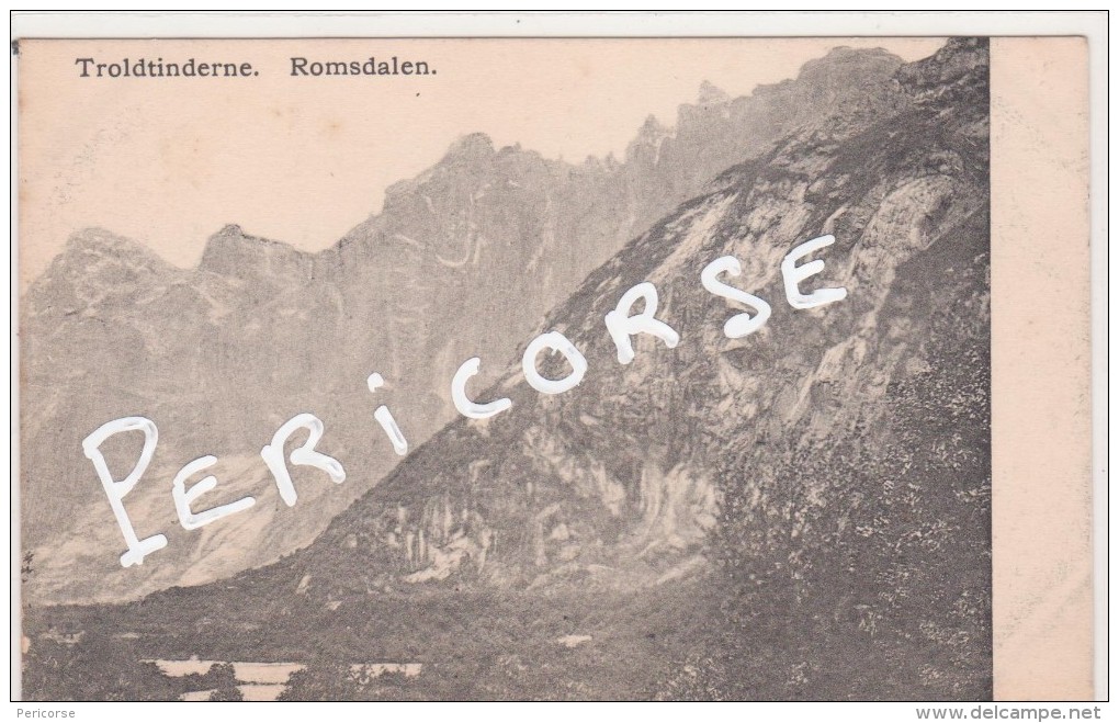 Norvege   Troldtinderne Romsdalen - Norwegen