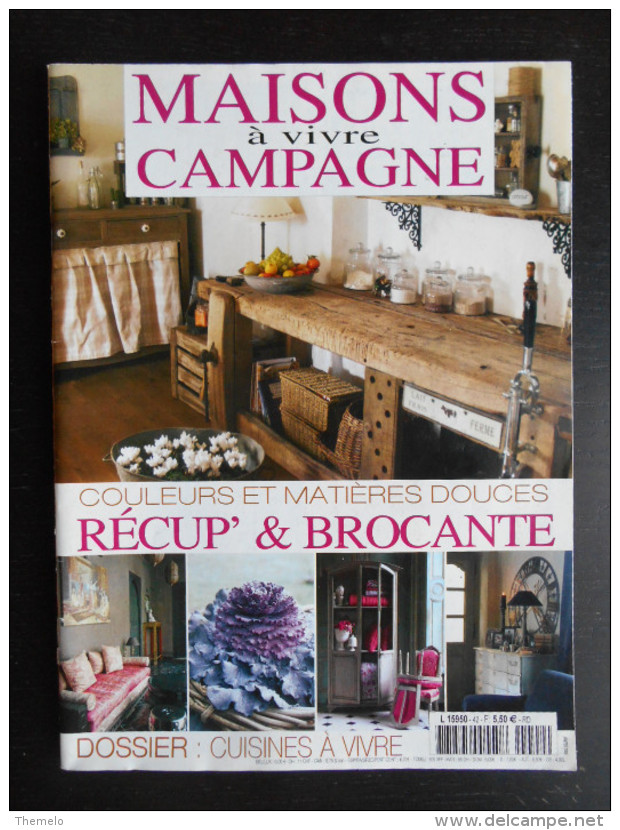 "Maisons à Vivre Campagne" Janvier 2009 - Home Decoration