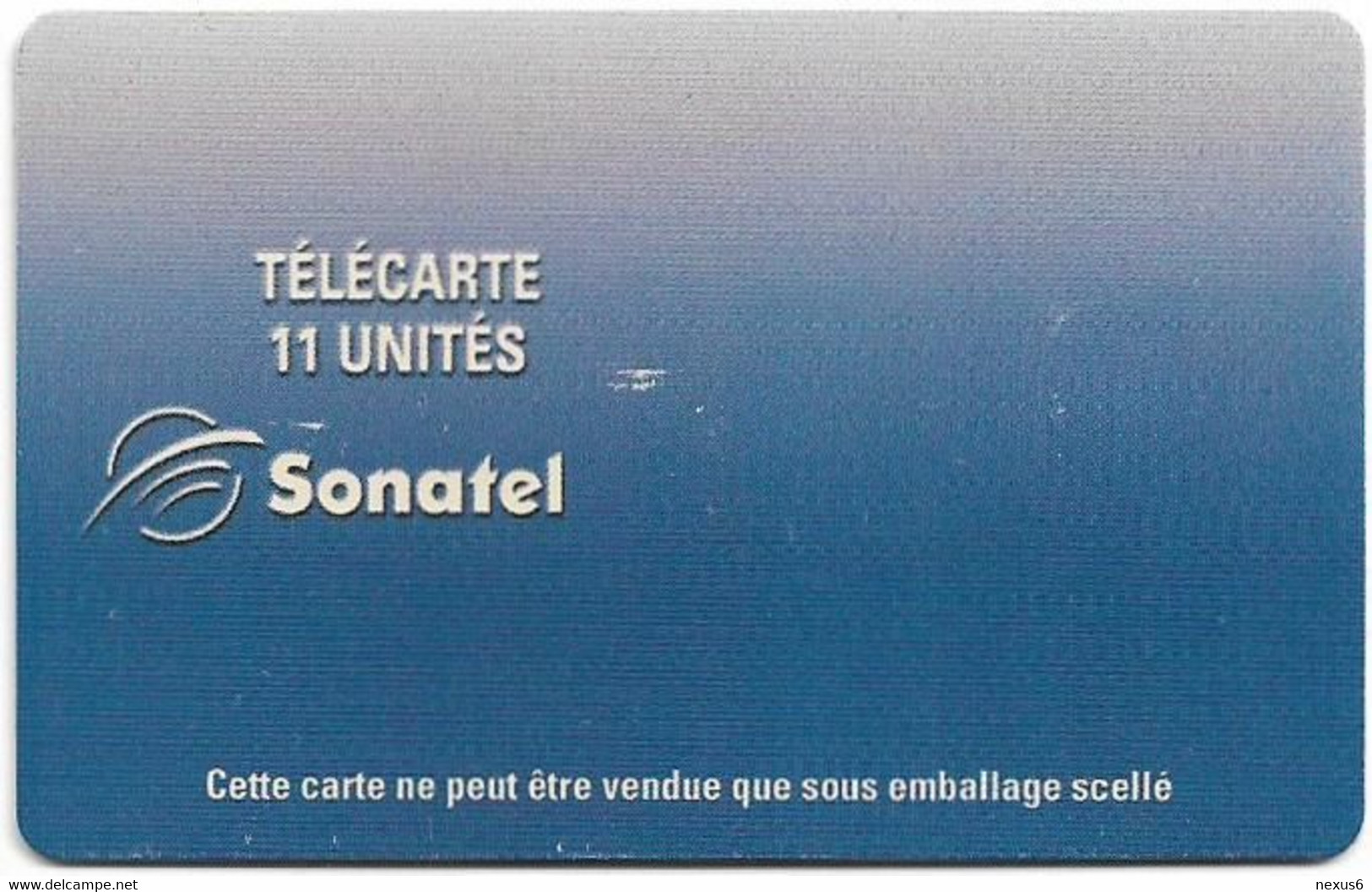 Senegal (Sonatel) - Présent. Numéro, 11 Units, (No CN.) Sample - Sénégal