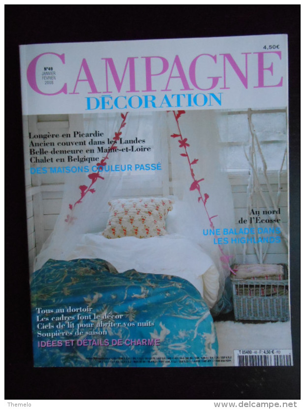 "Campagne Décoration" N°49 Janvier/février 2008 - Home Decoration