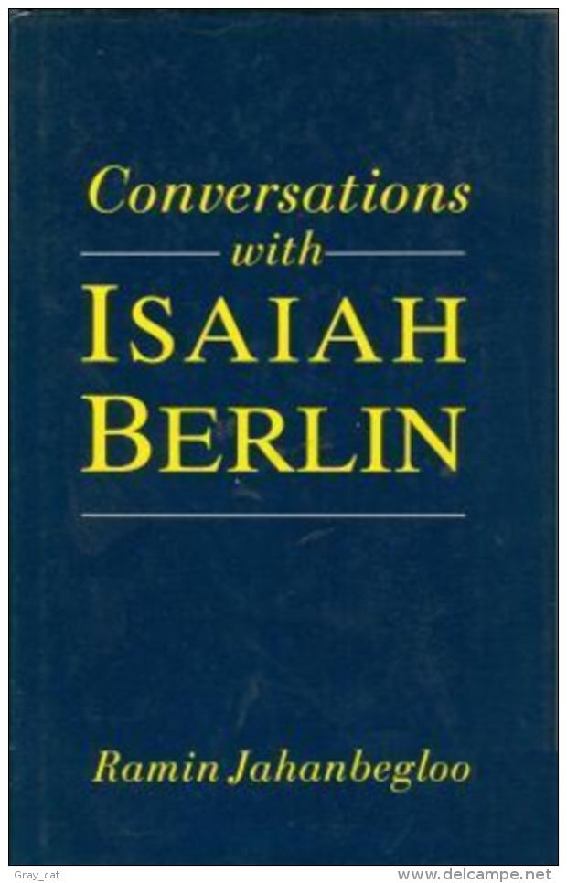 Conversations With Isaiah Berlin By JAHANBEGLOO, Ramin (ISBN 9781870015486) - Filosofie