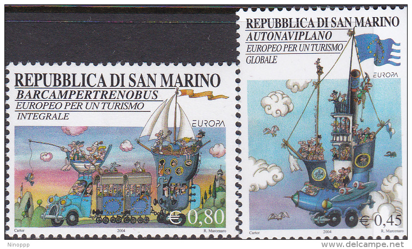 San Marino 2004 Tourism  MNH - Usados