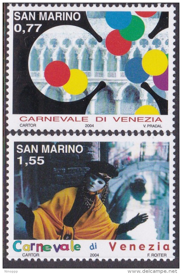 San Marino 2004 Venice Carnival MNH - Gebraucht