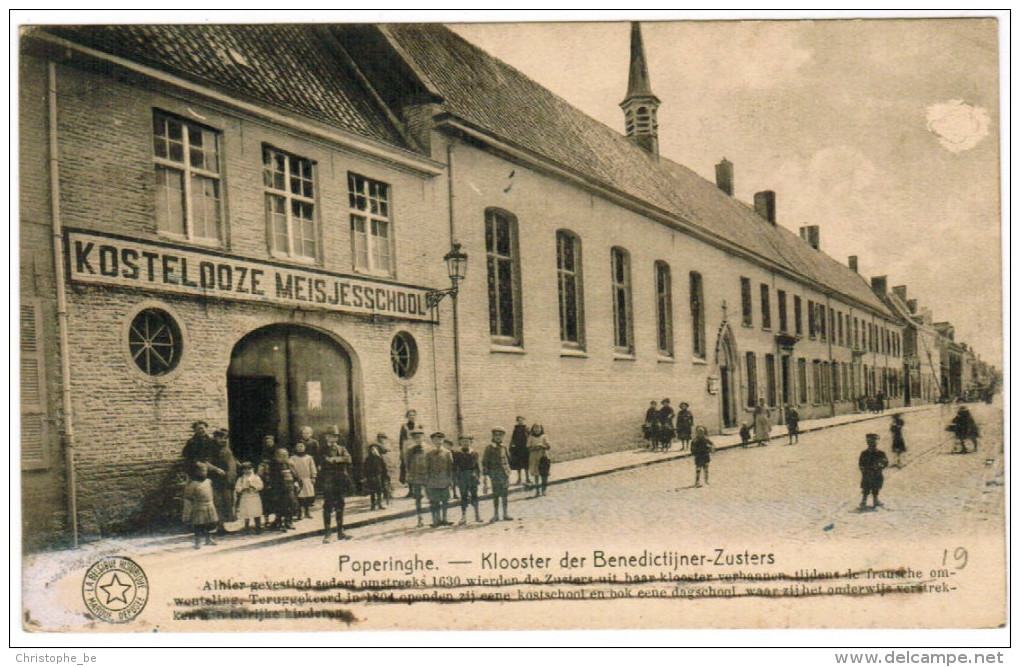 Poperinge, Poperinghe, Klooster Der Benedictijner Zusters (pk27854) - Poperinge