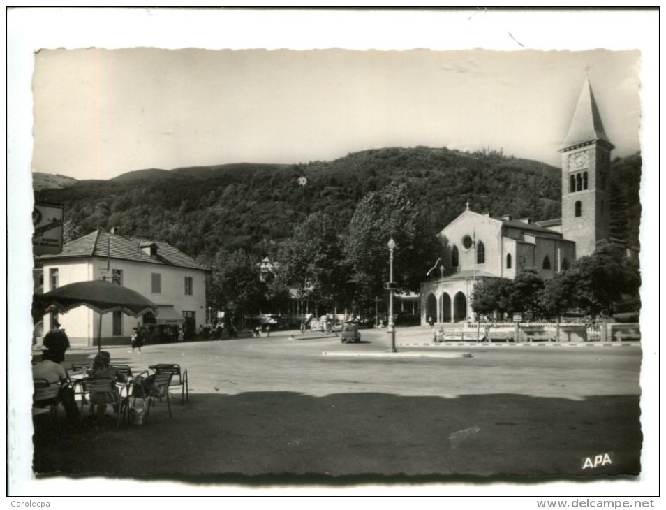 CP -  AX LES THERMES (09) EGLISE SAINT VINCENT - Ax Les Thermes