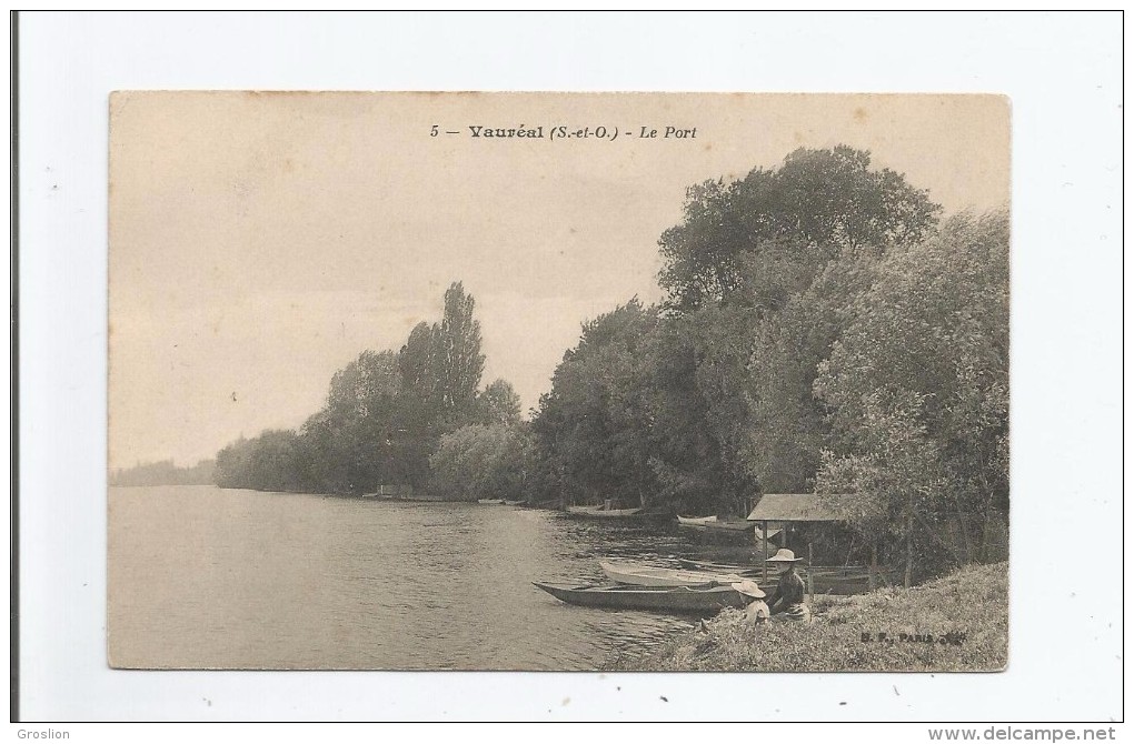 VAUREAL (S ET O) 5 LE PORT (PETITES EMBARCATIONS) - Vauréal