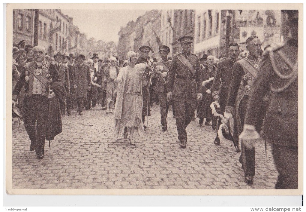 MONS VISITE DE LA FAMILLE ROYALE 1930 - Inaugurations