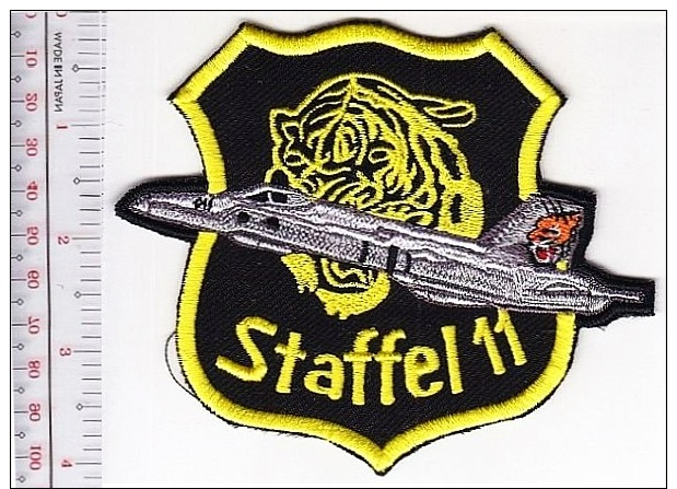 NATO Tiger Meet Switzerland Air Force SUI 11th Squadron Fliegerstaffel 11 Meiringen Airbase - Ecussons Tissu