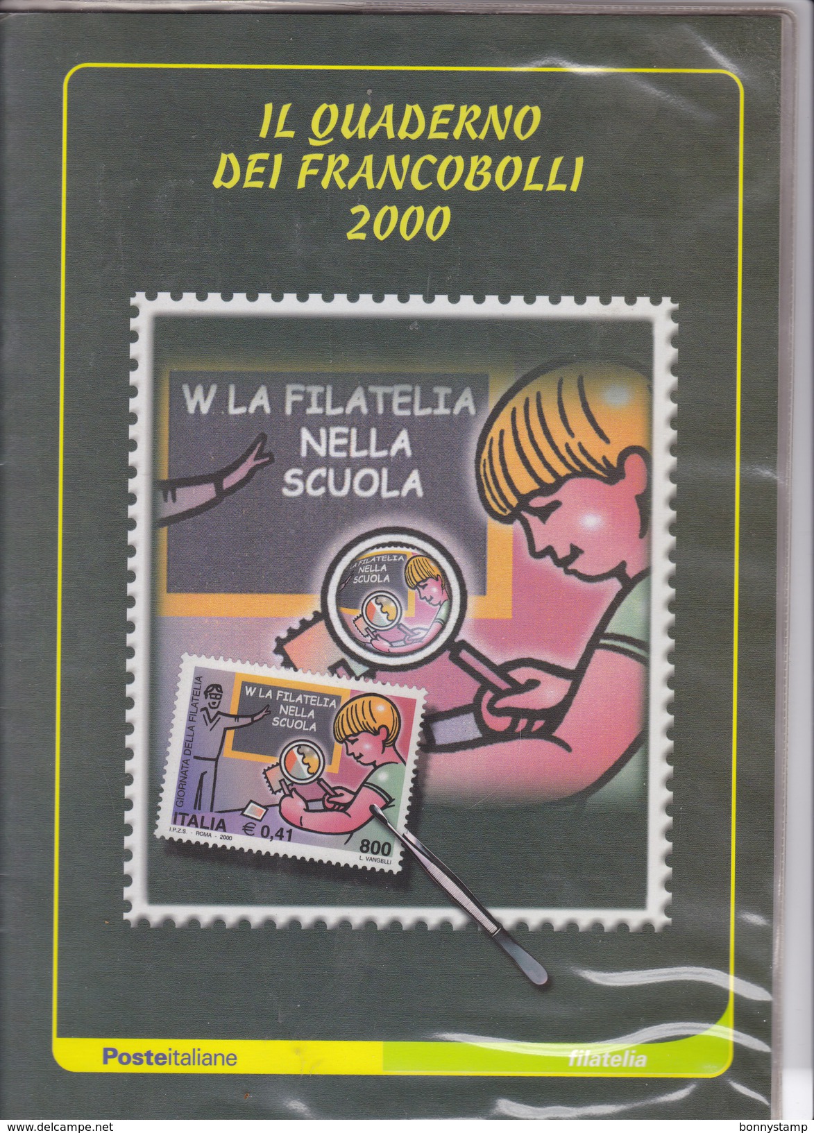 Repubblica Italiana, 2000 - Quaderno Dei Francobolli 2000 - Folder