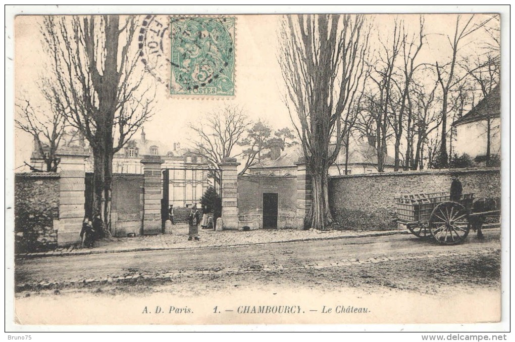 78 - CHAMBOURCY - Le Château - AD 1 - Chambourcy