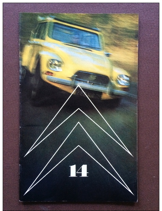 Revue Citroen Le Double Chevron N° 14 - Special 20 Ans De La 2cv - Dyane 6 - ID 20 Et DS - B14 Landaulet, Etc - Pubblicitari