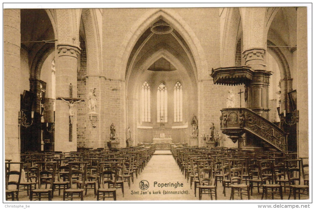 Poperinge, Poperinghe, St Jan´s Kerk (pk27869) - Poperinge