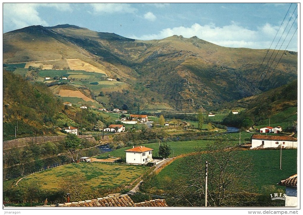 BIDARRAY - Vallée De La Nive à Bidarray - Iris 4H - écrite - Vue Rare - Tbe - Bidarray