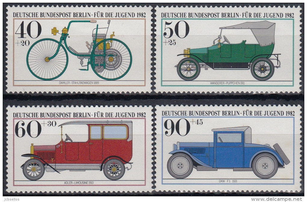 Alemania Berlin 1982 Nº 621/24 Nuevo - Nuevos