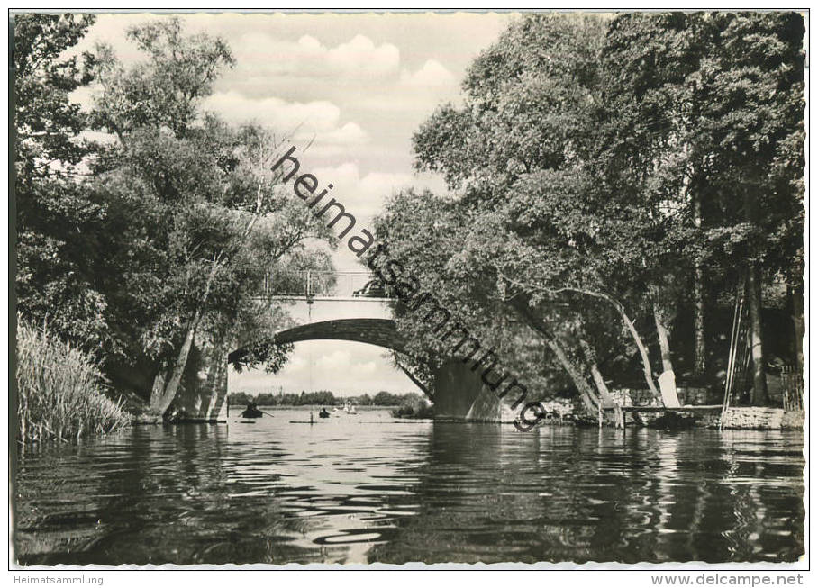 Berlin Heiligensee - Durchfahrt - Foto-Ansichtskarte - Reinickendorf