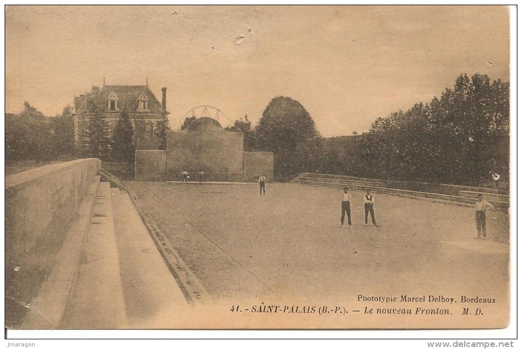 SAINT-PALAIS - Le Nouveau Fronton - MD 41 - Non Circulée - Tbe - Saint Palais