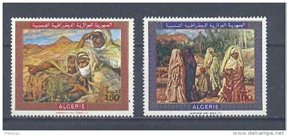 Año 1969 Yvert Nº 503/4 - Algeria (1962-...)